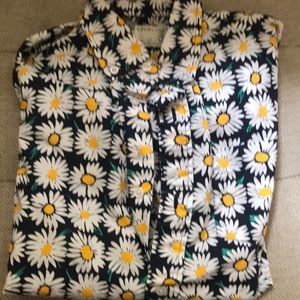 J crew boys daisy short sleeve shirt